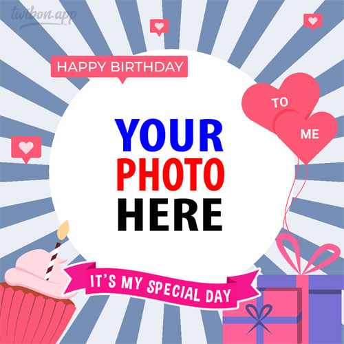 happy blessed birthday - virtual birthday cards wishes images template frame design 9 img