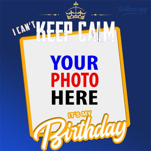 happy blessed birthday to my self funny quotes Images PNG template frame design 1 img