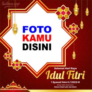 twibbon idul fitri 2023 1444 h image 4 - Twibbon Idul Fitri 2023: Ucapan Selamat Hari Raya Lebaran 1444 H gambar 4