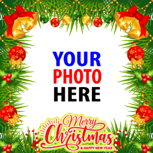 christmas 4 - Merry Christmas and A Happy New Year 2024 Photo Background gambar 5