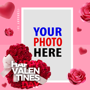 valentine 1 - Valentine's Day Photo Frames gambar 2